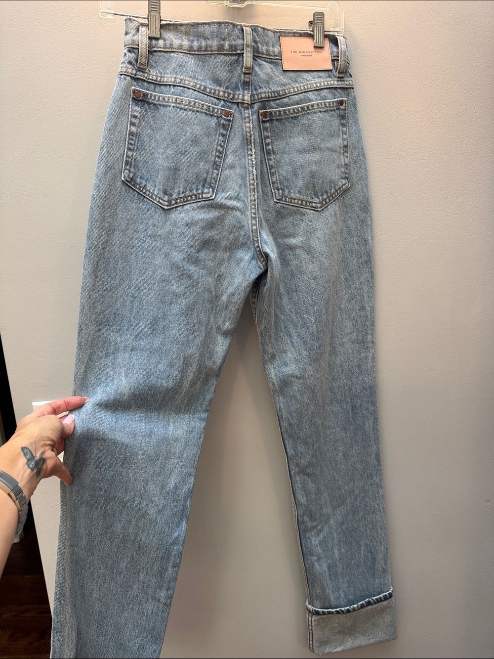 Reformation, The Collection, Banyan, High Rise Straight Leg Jeans - Picture 7 of 9